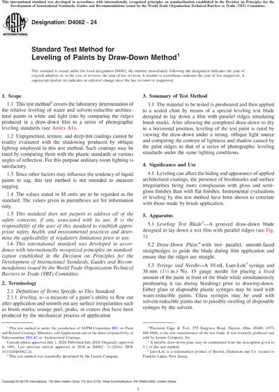 Standards PDF Cover Page