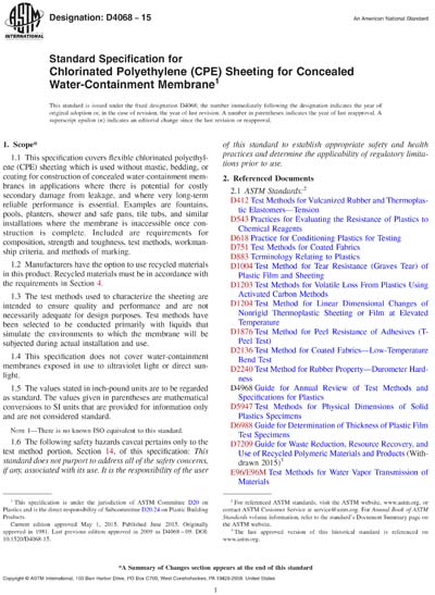 Standards PDF Cover Page