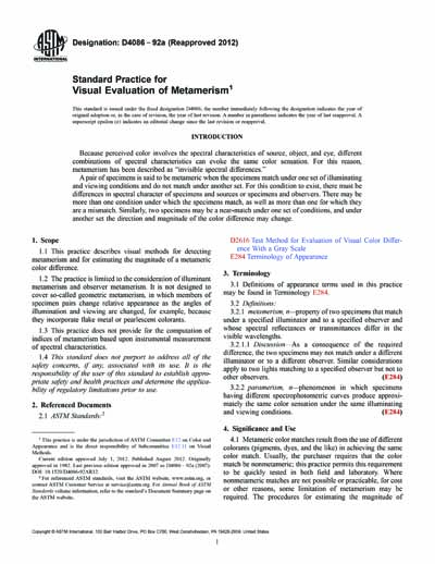 Standards PDF Cover Page