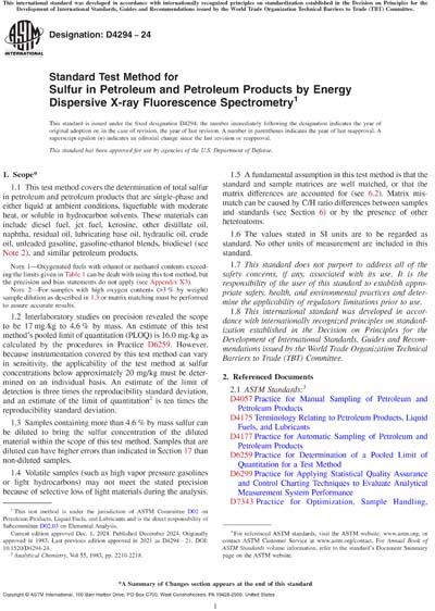 Standards PDF Cover Page