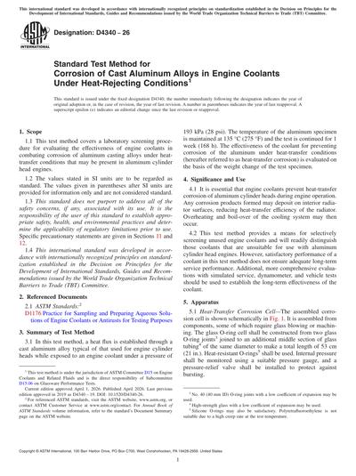 Standards PDF Cover Page