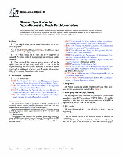 Standards PDF Cover Page