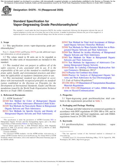Standards PDF Cover Page
