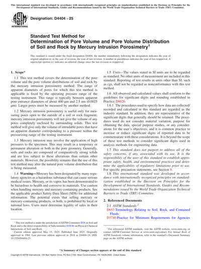 Standards PDF Cover Page