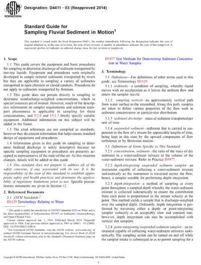 Standards PDF Cover Page