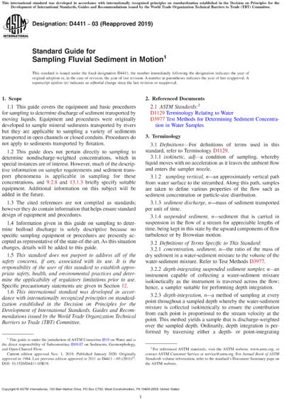 Standards PDF Cover Page