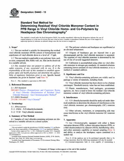 Standards PDF Cover Page