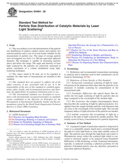 Standards PDF Cover Page