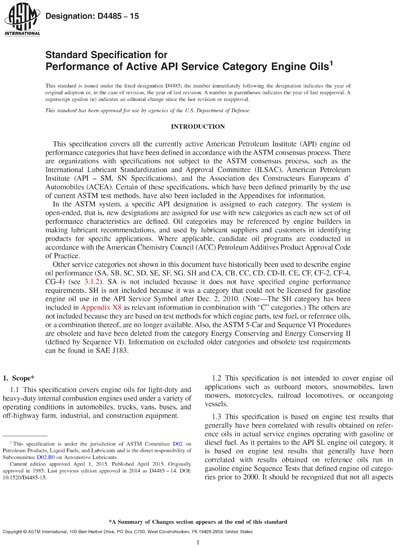 Standards PDF Cover Page