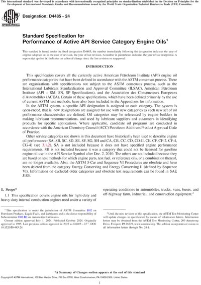 Standards PDF Cover Page