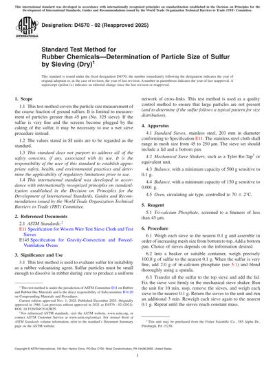 Standards PDF Cover Page