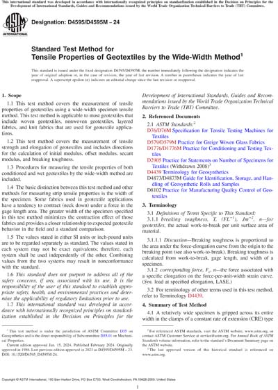 Standards PDF Cover Page