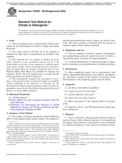 Standards PDF Cover Page