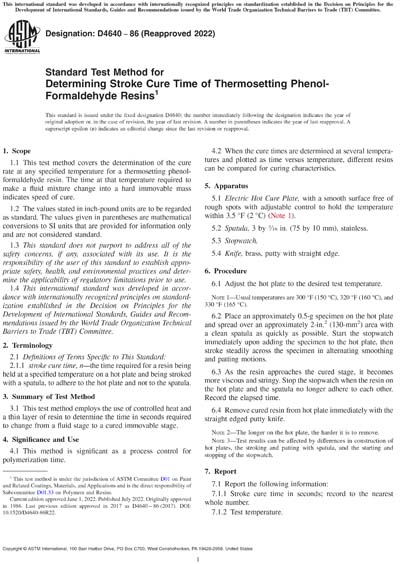 Standards PDF Cover Page