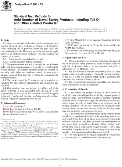 Standards PDF Cover Page