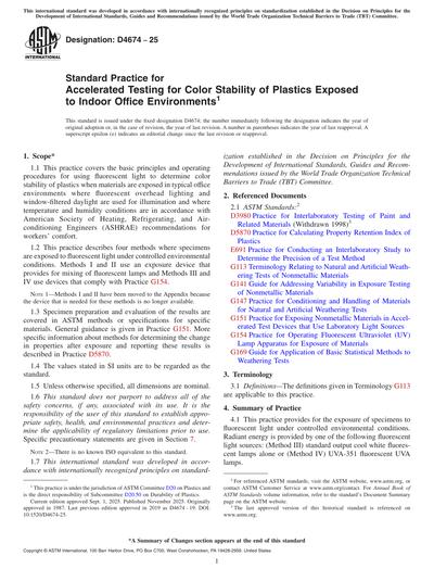 Standards PDF Cover Page