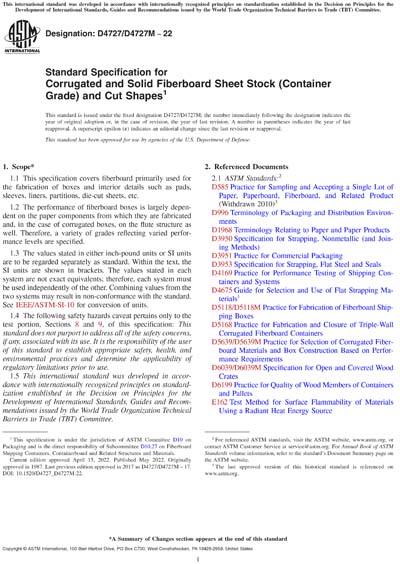 Standards PDF Cover Page