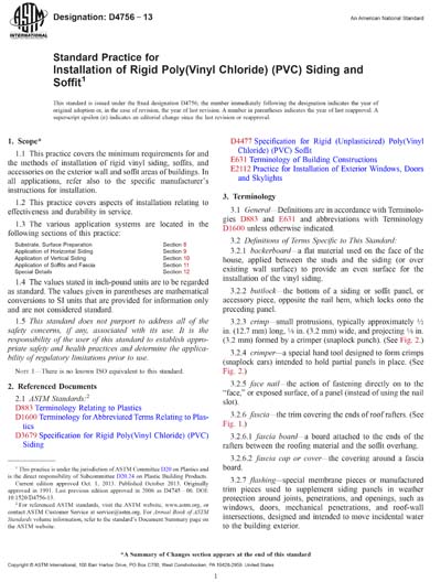 Standards PDF Cover Page