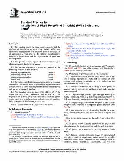 Standards PDF Cover Page