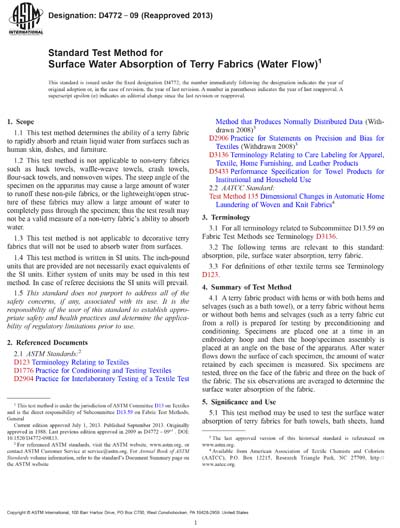 Standards PDF Cover Page