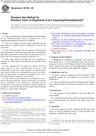 Standards PDF Cover Page