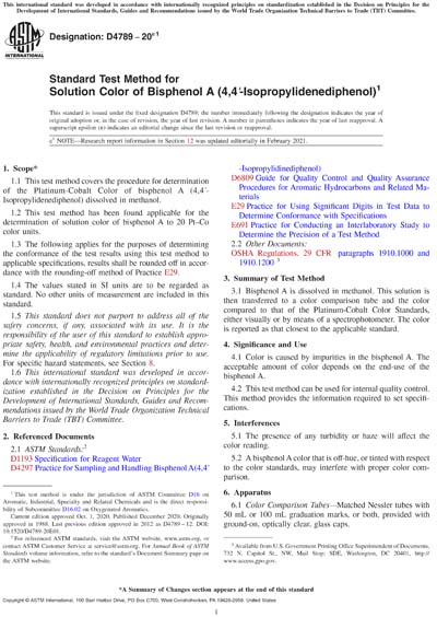 Standards PDF Cover Page