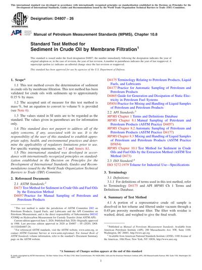 Standards PDF Cover Page