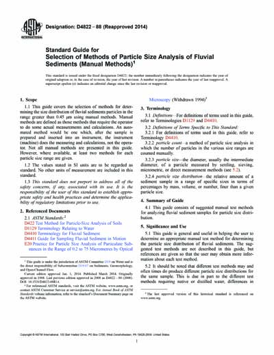 Standards PDF Cover Page
