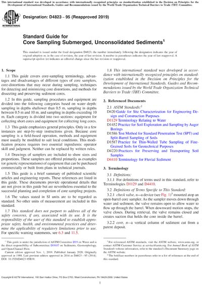 Standards PDF Cover Page