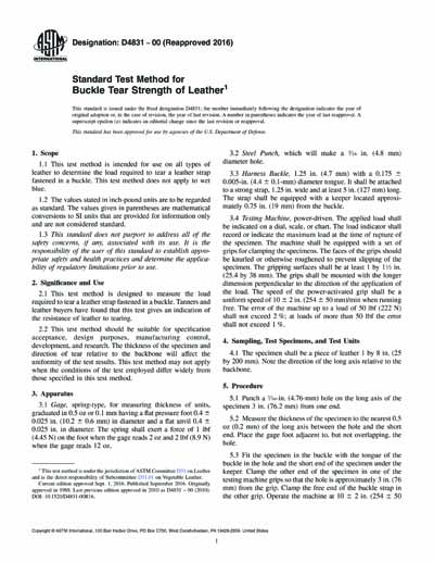 Standards PDF Cover Page