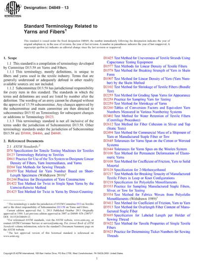 Standards PDF Cover Page