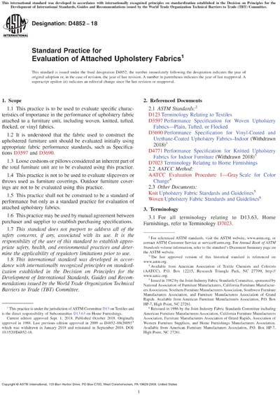 Standards PDF Cover Page