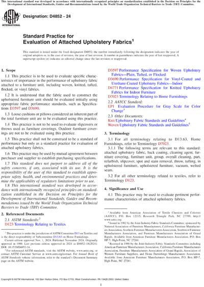 Standards PDF Cover Page