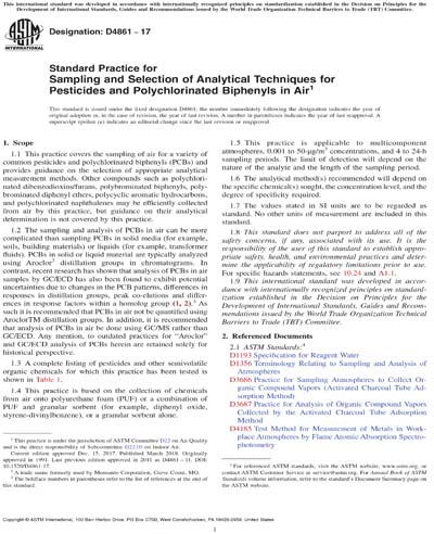 Standards PDF Cover Page