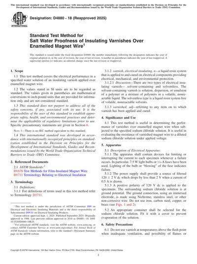 Standards PDF Cover Page