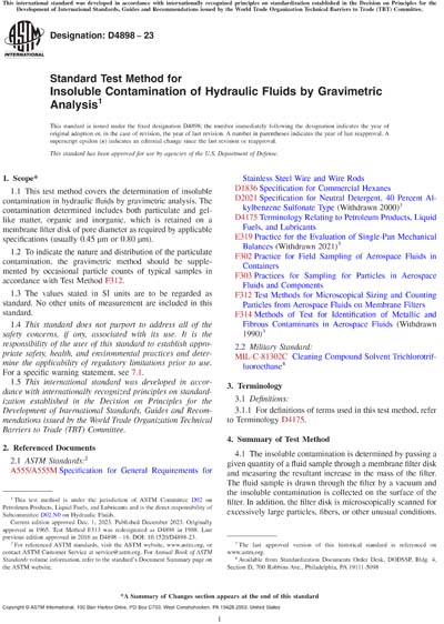 Standards PDF Cover Page