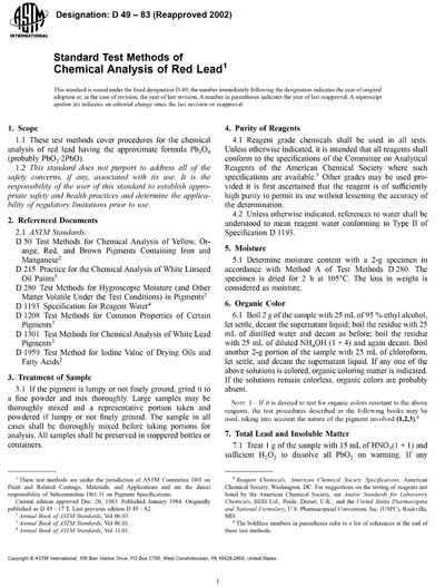 Standards PDF Cover Page