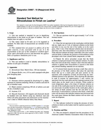 Standards PDF Cover Page