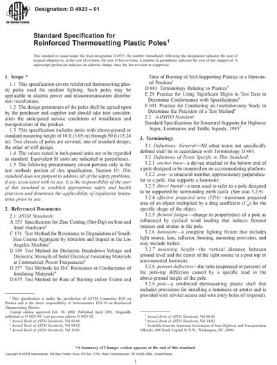 Standards PDF Cover Page