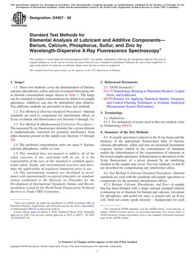Standards PDF Cover Page