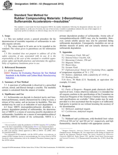 Standards PDF Cover Page
