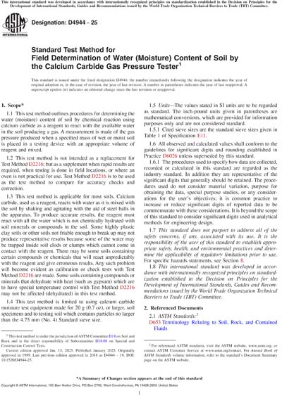 Standards PDF Cover Page