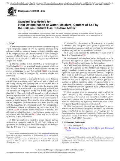 Standards PDF Cover Page