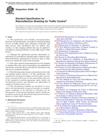 Standards PDF Cover Page