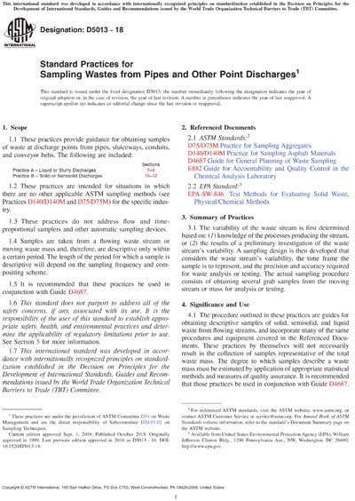 Standards PDF Cover Page