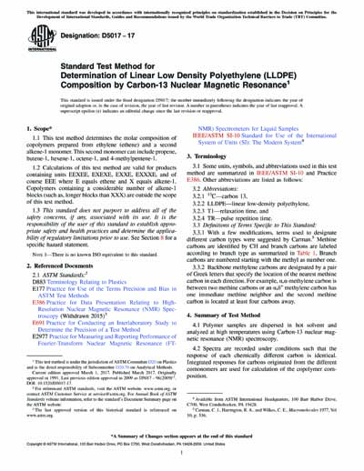 Standards PDF Cover Page