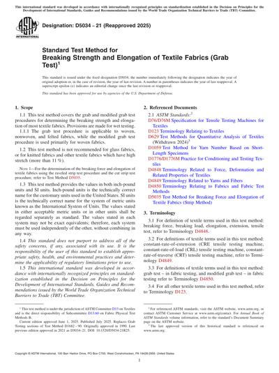 Standards PDF Cover Page