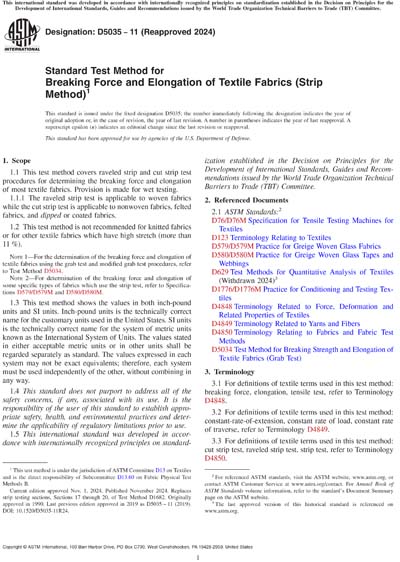 Standards PDF Cover Page