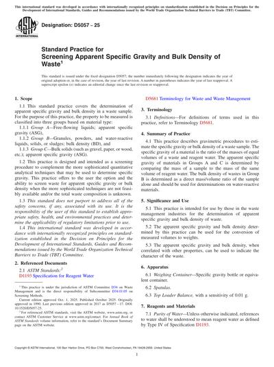 Standards PDF Cover Page