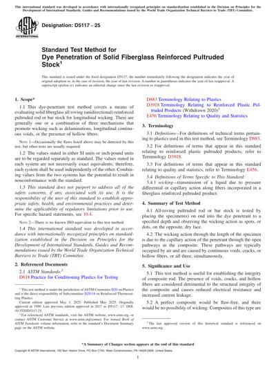 Standards PDF Cover Page